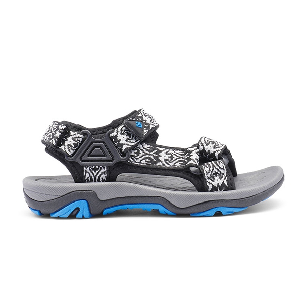 Boys and Girls Strap Sports Sandals - BLACK BLUE - 5